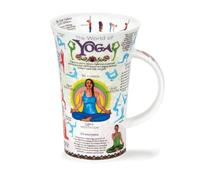 Dunoon Glencoe 0.5 Litre Fine Bone China Mug World of Yoga