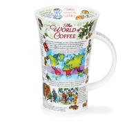 DUNOON Glencoe 0.5 Litre Shaped Mug World of Coffee