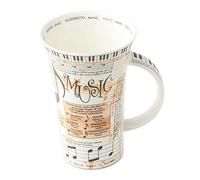 Dunoon Glencoe Fine China Educational MUSIC Mug Cup 500ml 16.9 fl oz