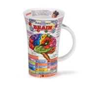 Dunoon Glencoe Fine China Educational THE BRAIN Mug Cup 500ml
