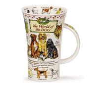 Dunoon Glencoe Fine China Educational WORLD OF DOG Mug Cup 500ml 16.9 fl oz