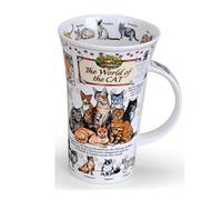 Dunoon Glencoe Fine China Educational WORLD OF THE CAT Mug Cup 500ml