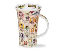 Dunoon Glencoe The British Royal Family 0.5 Litre Fine Bone China Mug