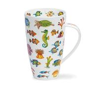 Dunoon Henley 0.6 Litre Fine Bone Chiana Mug Fishy Wishy