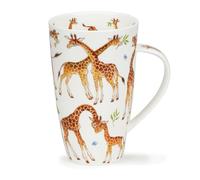 Dunoon Henley 0.6 Litre Fine Bone China Mug Rubber Necks Giraffe