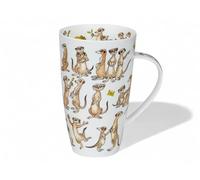 Dunoon Henley Meerkat Mob 0.6 Litre Fine Bone China Mug