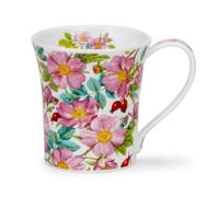 Dunoon Jura 0.21 Litre Fine Bone China Mug Wild Rose