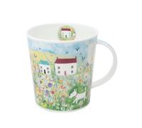 Dunoon Lommond Mug 0.32 Litre Fine Bone China Cottage Walk (Dog)
