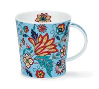Dunoon Lommond Mug Jacobean 0.32 Litre Fine Bone China (Blue)