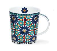 Dunoon Lommond Mug Tangier 0.32 Litre Fine Bone China with 22 Carrat Gold Detailing (Red)