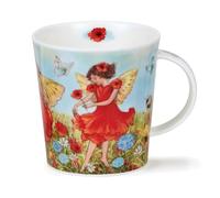 Dunoon Lomond Fine Bone China Mug Fairies (RED)
