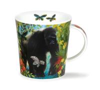 Dunoon Lomond Fine Bone China Tropical Design Mug Utopia (LO-UTOP-Gorilla)