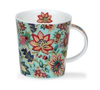 Dunoon Lomond Indienne Mint Fine Bone China Floral Mug
