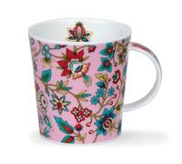 Dunoon Lomond Indienne Pink Fine Bone China Floral Mug