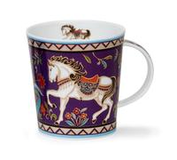 Dunoon Lomond Minerva Horse Fine Bone China Mug with 22 Carat Gold Detailing