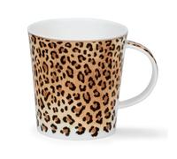 Dunoon Lomond Sauvage Leopard Fine Bone China Mug with 22 Carat Gold Detailing