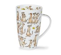 Dunoon Mug Meerkat Mob Suricate Henley 0.55 L Fine Bone China Porcelain