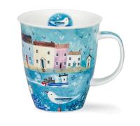 Dunoon Nevis 0.48 Litre Fine Bone China Mug Beside The Sea (NE-BETS-Harbour)