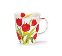Dunoon Nevis Fine Bone China Mug - Flora Tulip
