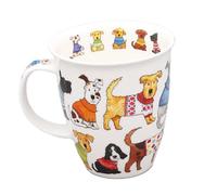 Dunoon Nevis Knitwits Dogs 0.48 Litre Fine Bone China Mug