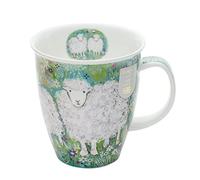 Dunoon Nevis Shape 0.48l Bone China Mug - Baaabara Sheep Animal Print