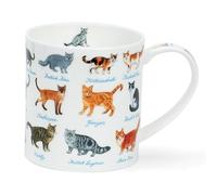 Dunoon Orkney 0.35 Litre Fine Bone China Mug ^On The Farm Farm Animals (Cats)