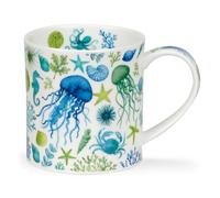 Dunoon Orkney 0.35Litre Fine Bone China Mug Beneath The Waves (Jellyfish)