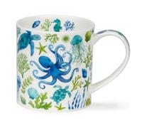 Dunoon Orkney 0.35Litre Fine Bone China Mug Beneath The Waves (Octopus)