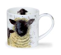 Dunoon Orkney 0.35Litre Fine Bone China Mug Shaggy Sheep Suffolk