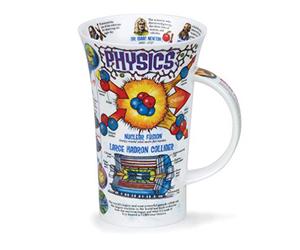 Dunoon Physics Fine Bone China Mug for GCSE, A Level, Degree, Teacher, Graduation - Made in England