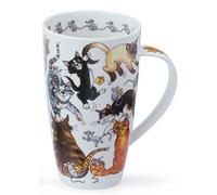 Dunoon Pussy Galore Cats Jumbo Cup Tea Coffee Mug Henley 0.55 l