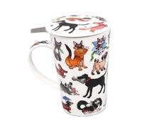 Dunoon Shetland Barking Mad 0.44 Litre Mug Infuser Set