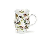 Dunoon Suffolk Secret Woodland Birds Fine Bone China Mug - Made in England (Robin)