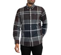 Dunoon Tailored Tartan Shirt Midnight Oak XXL