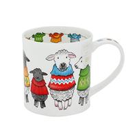 Dunoon Trendsetters Sheep Bone China Mug Orkney Shape - 0.35l