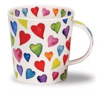 Dunoon Warm Hearts Jumbo 0.48L Tea Cup Mug Coffee Mug Cairngorm