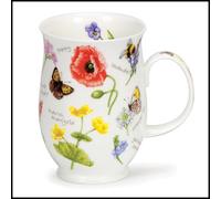 Dunoon Wayside Lavender Poppy Suffolk Bone China Mug