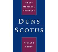 Duns Scotus by Richard Cross 9780195125528 NEW Hardback
