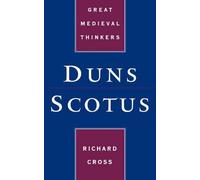 Duns Scotus by Richard Cross (English) Hardcover Book