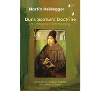 Duns Scotus's Doctrine of Categories and Meaning (Studies in Continental Thought)