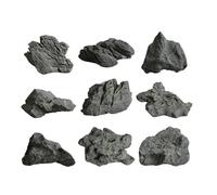 DUNSBY Fake Rocks Artificial Landscape Rock Courtyard Stage Performance Faux Stone Backyard Figurine Decorative Foam Decoration Ornament(Color8)