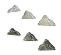 DUNSBY Fake Rocks Artificial Rock Foam Sandstone Realistic Mountain For Park Indoor Commercial(Light Color Medium)