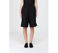 DUNST Tencel-Cotton Blend Bermuda Shorts with Elasticated Drawstring Waist - Size: XS - female