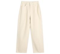 DUNST Women's Brushed Straight Jeans Cream