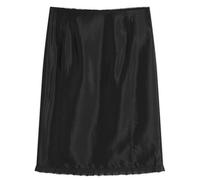 DUNST Women's H-Line Laced Midi Skirt Black