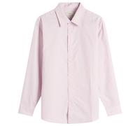 DUNST Women's Informal Shirt Soft Pink Stripe XL
