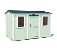 Dunster House Composite Apex Workshop W3.6M X D2.4M / W11'6" X D8'