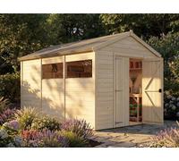 Dunster House Overlord Modular Apex Shed W8' X D12' / W2.4M X D3.6M