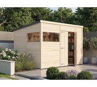 Dunster House Overlord Modular Pent Shed W10' X D8' / W3.0M X D2.4M