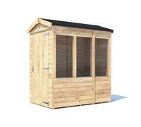 Dunster House Potting Shed Apex Roof W4' x D6' (W1.2m x D1.8m) Overlord Modular